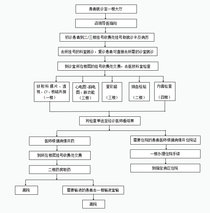 就診流程(圖1) 就診流程(圖1)